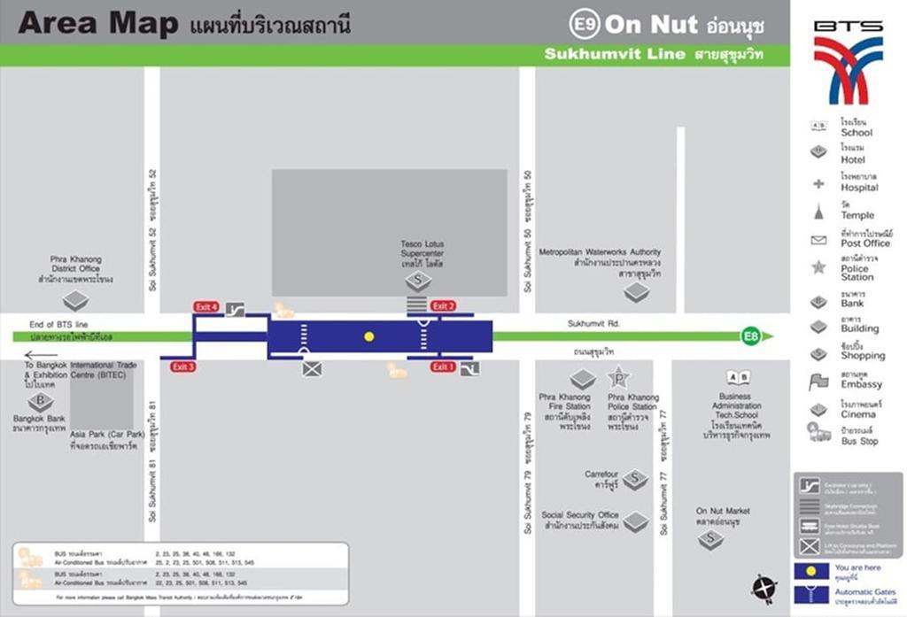 1Br Condo 5 Min To Bts 1000Mbps Fiber Wi-Fi Bangkok Exterior foto